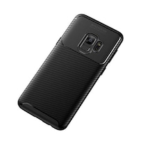 Samsung Galaxy S9 Plus Kilif Silikon Koruma Ince Lüx Karbon 393313500