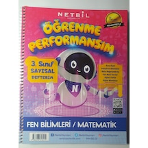 Netbil 3.Sınıf Sayısal Defterim Öğrenme Performansım