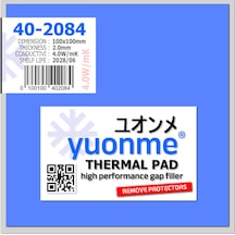 Yuonme Termal Ped / Thermal Pad 2.0mm 4.0w/mk 100x100mm 40-2084