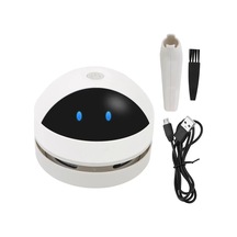 Masa Elektrikli Süpürge Mini Masaüstü Toz Vakum Ayrılabilir Meme Usb Şarj White
