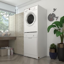 Kenzlife Çamaşır-Bulaşık Makinesi Dolabı Borya Byz 180 70 60 Banyo Kapaksız Arkalıksız