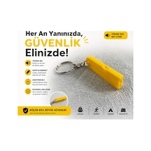 Esta3d Çok Amaçlı Deprem Ve Antrenör Düdüğü Sarı 2'li Set