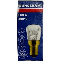 Tungsram 15w 300 Derece E14 Duylu Fırın Ampulü