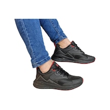 Kinetix Posıttıve Pu Siyah Comfort Fuspetli Kaymaz Spor Ayakkabı Siyah