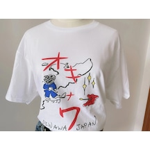Tarzsokak Beyaz Kuakuayu Hjn Unisex Kill Bill Okinawa 90s Quentin Tarantino Film Tee Japo Beyaz