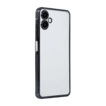 Samsung Galaxy A06 Uyumlu Kılıf Lensli Silikon - Siyah