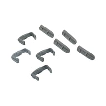 Arçelik Beko Altus Uyumlu Bulaşık Makinesi 8'Li Ön-Arka Ray Kapağı Seti - 264712308