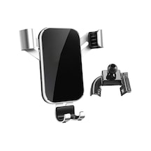 Springsun Xc40 Gümüş İçin Araba Cep Telefonu Tutucu Yerçekimi Hava Çıkış Braketi Springsun Xc40 Gümüş İçin Araba Cep Telefonu Tutucu Yerçekimi Hava Çıkış Braketi