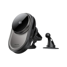 Ch-8400 Magq Ultra 25w Tec Soğutmalı Qi2.2 Araç İçi Kablosuz Geri Çekilebilir Kablolu Araç Şarj Cihazı