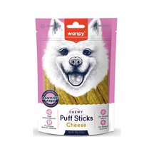 Wanpy Chewy Puff Sticks Tatlı Peynirli Tahılsız Köpek Ödülü 100 Gr 171-30042.01