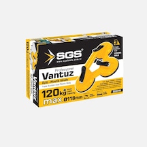 Sgs946 3'lü Plastik Vantuz 2'li Paket
