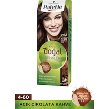 Palette Natural Doğal Renkler Saç Boyası 4 - 60 Açık Çikolata Kahve