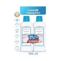 Doğal Çamaşır Yumuşatıcı Ultra Konsantre Bütün Renklere Uygundur 700 Ml 2'li Set Diğer