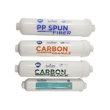 Damlalife Li 12" Inline 4 Lü Filtre Takımı