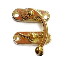 Cntma Yay Gözü, Ahşap Kutu Klipsi - Minik 20x24 Mm, Sarı, 1 Adet Diğer