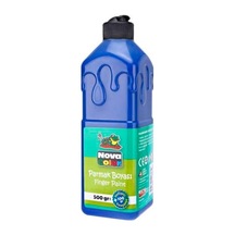Nova Color Parmak Boyası 500ml Mavi - 2 Adet Mavi