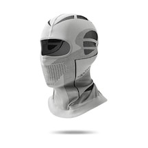 Vkemall Kış Sporu Outdoor Kayak Moto Kask Erkek Kadın Rüzgar Ve Soğuk Koruma Yüz Maskesi Isı Saklama Işık Gri Dikişli Baþlık Dtj49