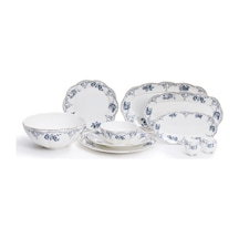 Maxx Doria Garden Collection Modra 12 Kişilik 58 Parça Yemek Takımı Pa2127 Beyaz