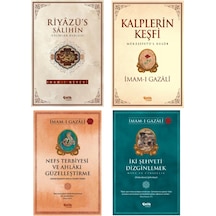 Imamı Gazali  Kalplerin Keşfi-nefs Terbiyesi-4'lü set