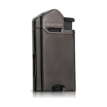 Quantoro Metal Jet Çakmak Ice Black Çok Renkli