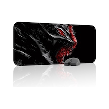 Berserk Kaymaz Dikişli Kauçuk Oyuncu Mousepad V4 - 70x30 Xl Gaming Mouse Pad Fare Altlığı