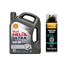 Shell Helix Ultra Pro Apl 5W-30 Motor Yağı 5 L + Lastik Tamir Kiti 400 ML