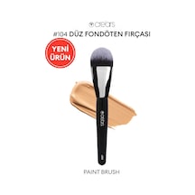 Düz Fondöten Fırçası Cre'ars Face Paint Brush 104