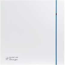 Silent-200 Crz Design Zaman Ayarlı Sessiz Banyo-Wc Fanı