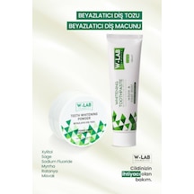 W-Lab Cosmetics Beyazlatıcı Diş Macunu 100 Ml Ve W-Lab Cosmetics Beyazlatıcı Diş Tozu 75 Gr