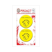Damla Logo Peugeot 3d 2 Li Sticker 8 Nötr