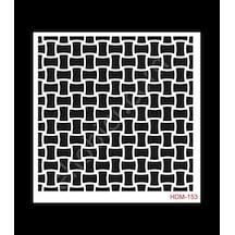 Hdm153 Cadence Home Dekor Stencil 25X25