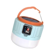 Ankatek Uzaktan Usb Siyah Şarj Led Lambası Lambası Kumandalı Kamp Güneş Enerjili Edilebilir Çadır Ampul Ot Siyah Siyah