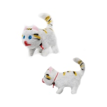 Oyuncak Kedi Sesli Pilli Yürüyen Kedi