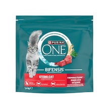 Purina One Steril Kedi Sığır Etli 1.4 Kg