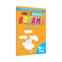 Renkli Harika Boyama Çizgiler 5+yaş - Yqbx-614971