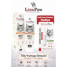 Kedi Malt Macunu 100g Tüy Yumağı,kusma Önleyici,taurin,biotin Sindirim Destekli Kedi Damlası Hediye
