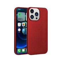Zore İphone 14 Pro Max Uyumlu Ogaa Premier Silikon Kılıf-kırmızı