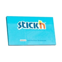 Hopax Stıckn Yapışkanlı Not Kağıdı 100 Yaprak 76x127 Mm Eco Pastel Mavi