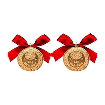 Yarım Gram 22 Ayar Kulplu Altın - 2 Adet