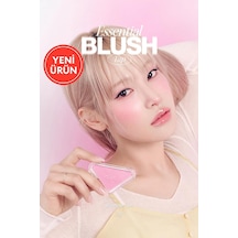 Katmanlanabilir Yumuşak Dokulu Işıltılı Bitiş Sunan Allık Essential Blush Tap S204 Hyper Love Çok Renkli
