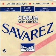 Savarez Corum New Crystal Rouge - Normal Tansiyon Klasik Gitar T