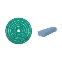 Can 115 Mm Polisaj Keçe Ve Grup Zımpara Mavi Cila Takımı