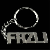 Fazlı - 581 - - Edntrend - İsimli Anahtarlık Çok Renkli