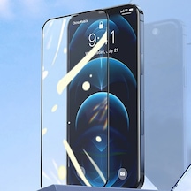 Baseus İphone 12 Mini Ekran Koruyucu 0.3mm Full Anti Blue Light Tempered Cam Ekran Koruyucu 2adet Se- 5775