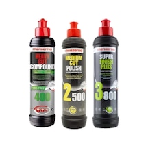 Menzerna 3 Lü Set 400 Green-2500-3800 250 ML