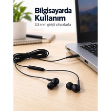 Lb Günlük Kullanıma Uygun Silikon Uçlu Kablolu Kulaklık