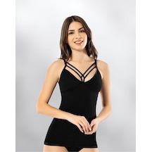 Kota Kadın Siyah Modelli Atlet 6351