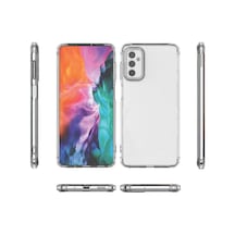 Samsung Uyumlu Galaxy A04S Kilif Köse Korumali Seffaf Silikon Kapak 484422008