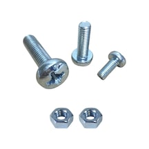 Tuğra Hırdavat M6x20mm Metrik Vida Ysb - Somunlu 300'lü Takım 0-0