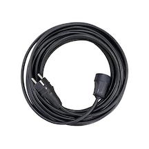 3x1.5 Mm Cca Ttr Siyah Renk Tekli Topraklı Kauçuk Seyyar Elektrik Kablosu 30 Metre 1